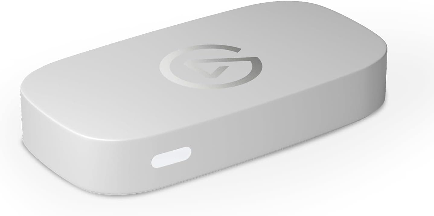 Elgato Game Capture Neo, Capturador portátil USB com transferência para 4K60 HDR, gravação a 1080p60, para PS5/Xbox/Switch/iPhone, OBS, Quicktime, etc. - Plug & Play/Funciona no portátil, PC, Mac