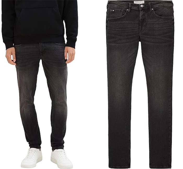 Tom Tailor Denim (NOS) Culver Calças de ganga skinny para homem