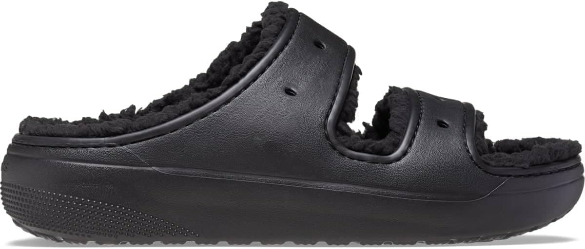 Crocs com forro felpudo unissexo para adulto
