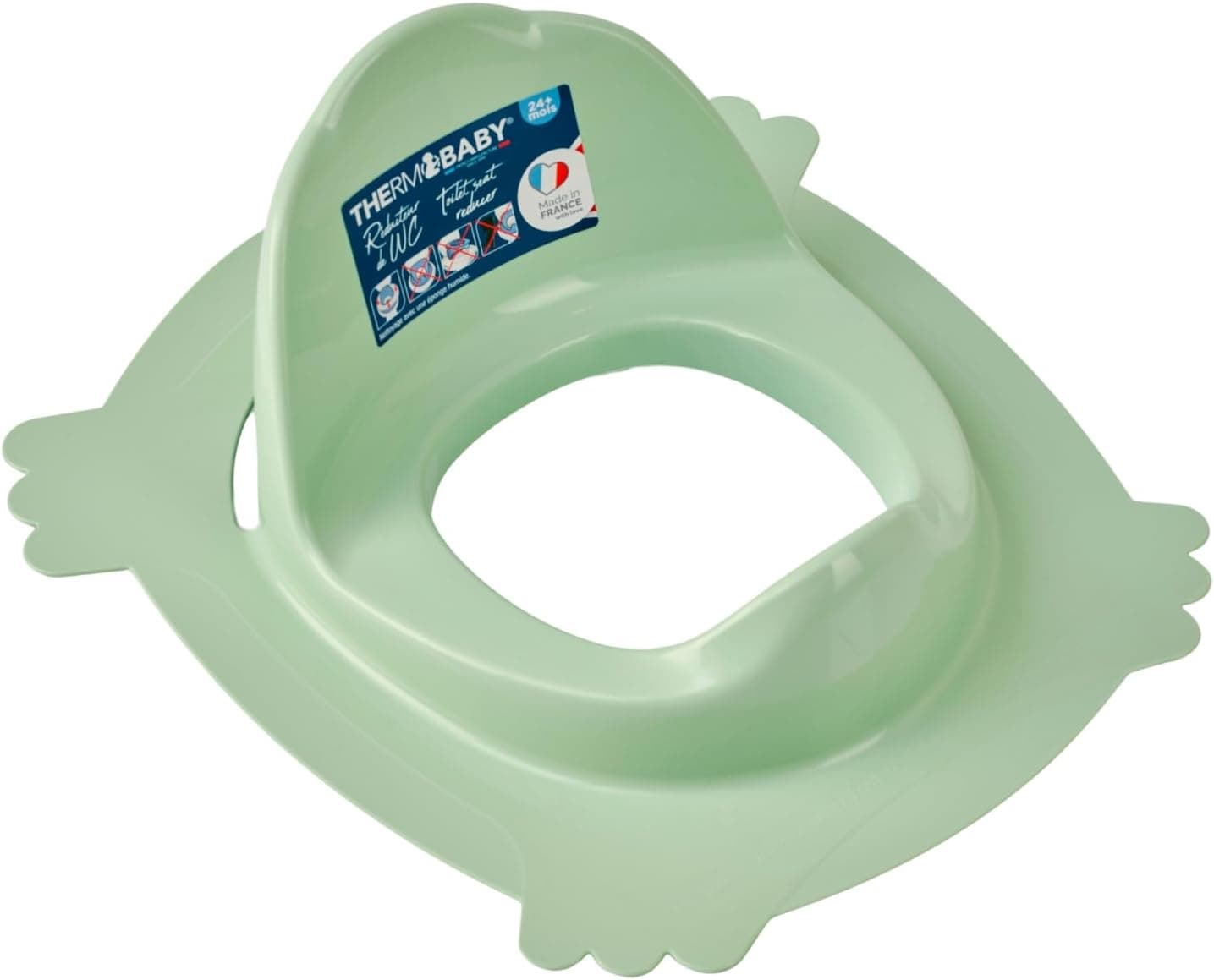 THERMOBABY Redutor de sanita LUXE – Higiene para bebés, fabricado em França, verde celeste