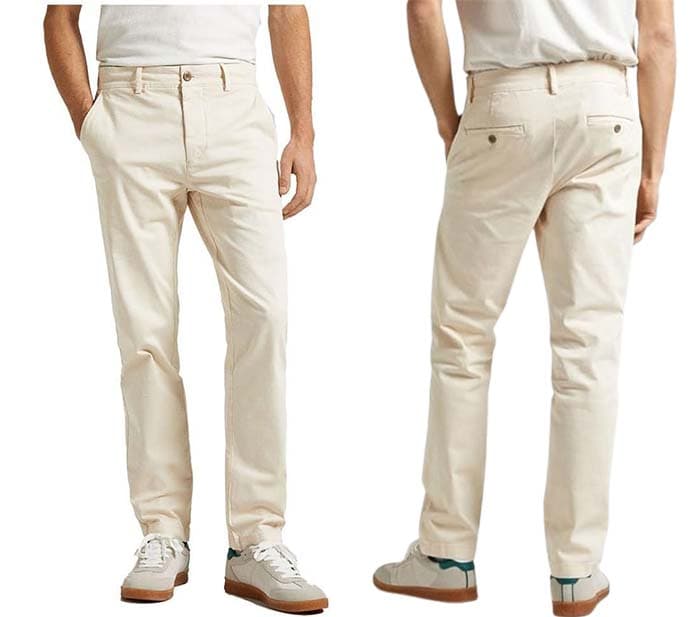 Pepe Jeans Slim Chino Twill Calças para homem