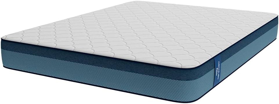 Cecotec Colchão viscoelástico ViscoSense Flow PureVital 3990, 180 x 200. Multicamadas, altura 25 cm, alta firmeza, núcleo FoamVital, dupla face sistema duplo para inverno e verão