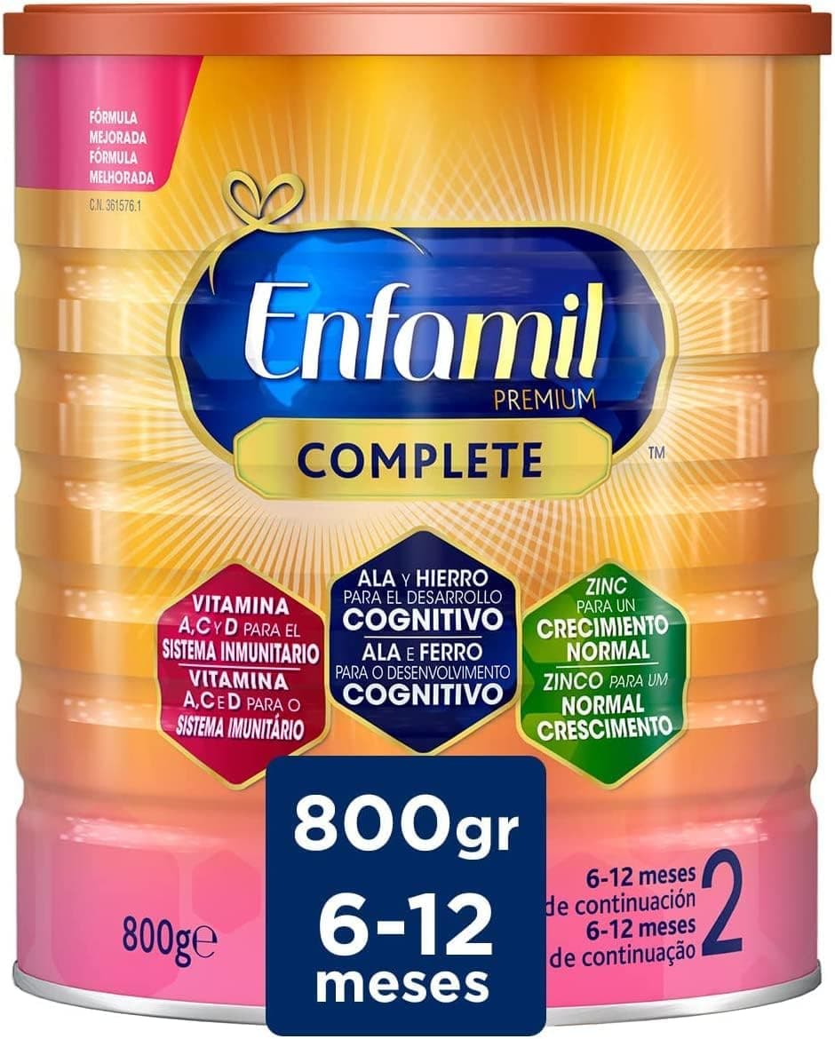 Enfamil Complete 2 leite de continuação em pó, a partir dos 6 meses, 800 g
