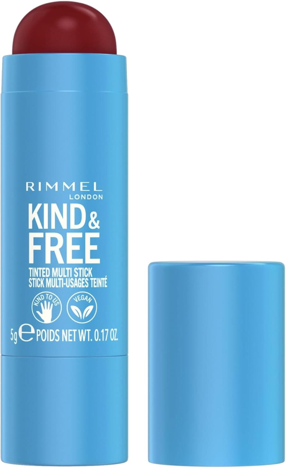 Rimmel London, Kind & Free, Multi-Stick, 005 - Berry Sweet, 5 g