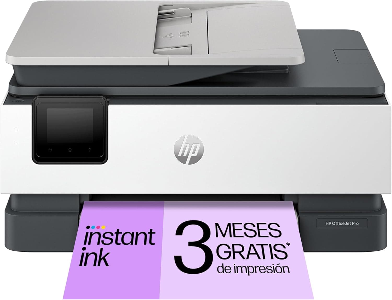 HP OfficeJet Pro 8122e Impressora multifunções profissional de tinta, cópia, scanner, Mobile Fax, Wi-Fi, impressão Instant Ink com HP+ de 3 meses