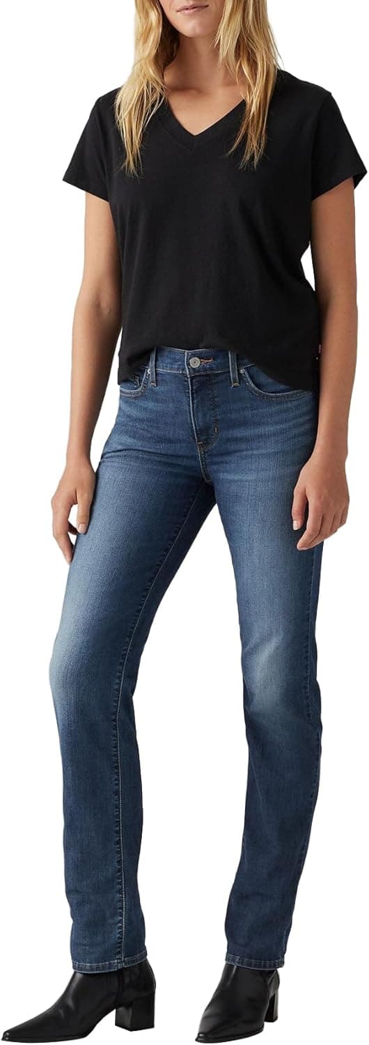 Levi's 314 Shaping Straight | Calças de ganga corte straight para mulher