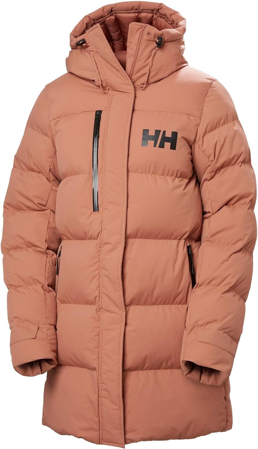 Helly Hansen W Adore Puffy Parka Abrigo para Mujer S Madera de cedro 084