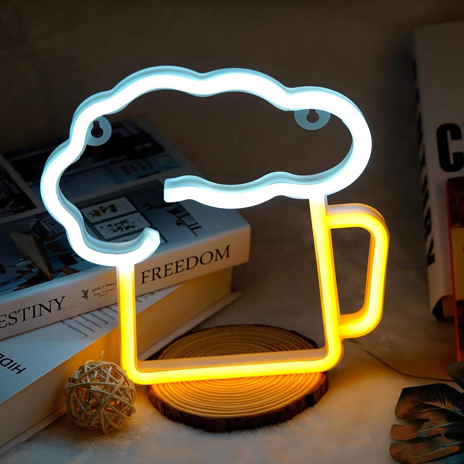 Sinal luminoso LED néon para decoração