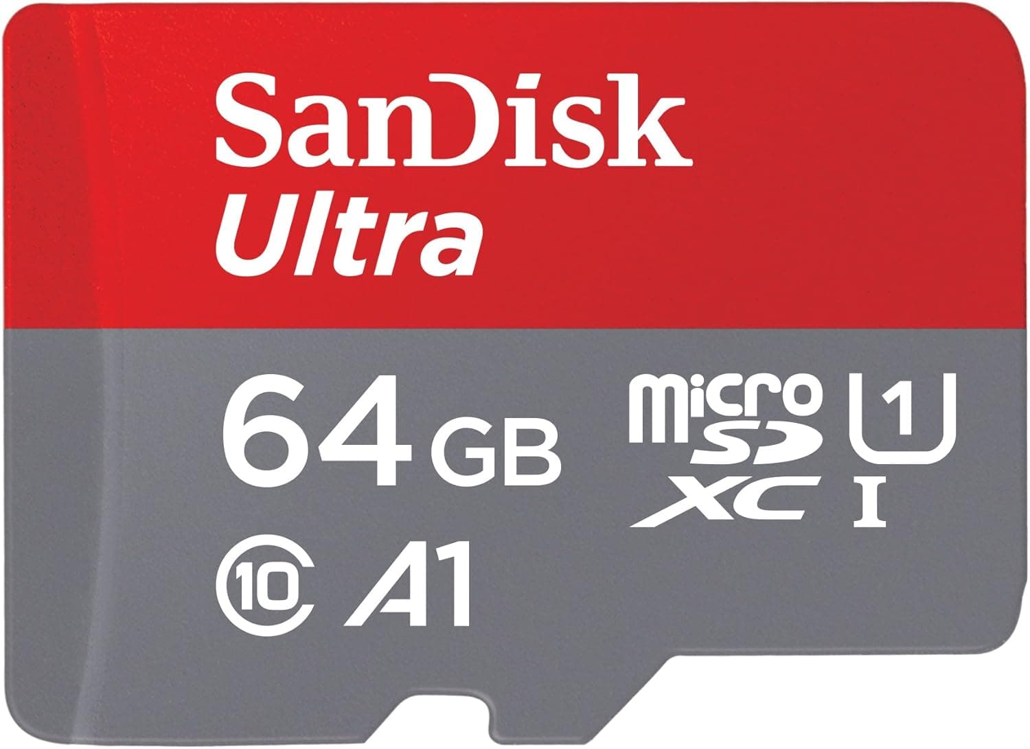 SanDisk Ultra 64GB | Cartão microSDXC com adaptador SD e velocidade até 140 MB/s