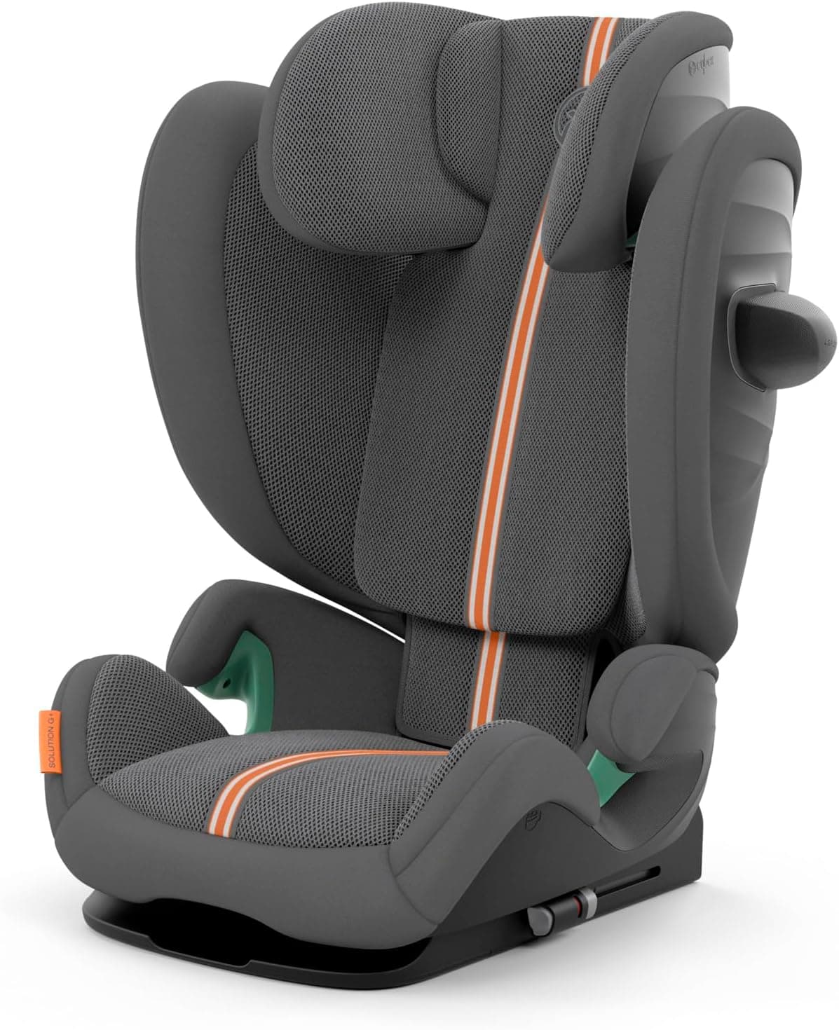CYBEX Gold Cadeira de carro infantil Solution G i-Fix Plus, para carros com e sem ISOFIX, aproximadamente 3 a 12 anos (100 - 150 cm), 15 a 50 kg, cor de lava cinzenta