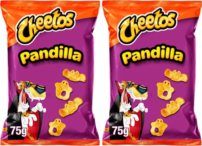 Cheetos Pandilla | Snack de milho sabor a queijo em forma de fantasmas, 75 g