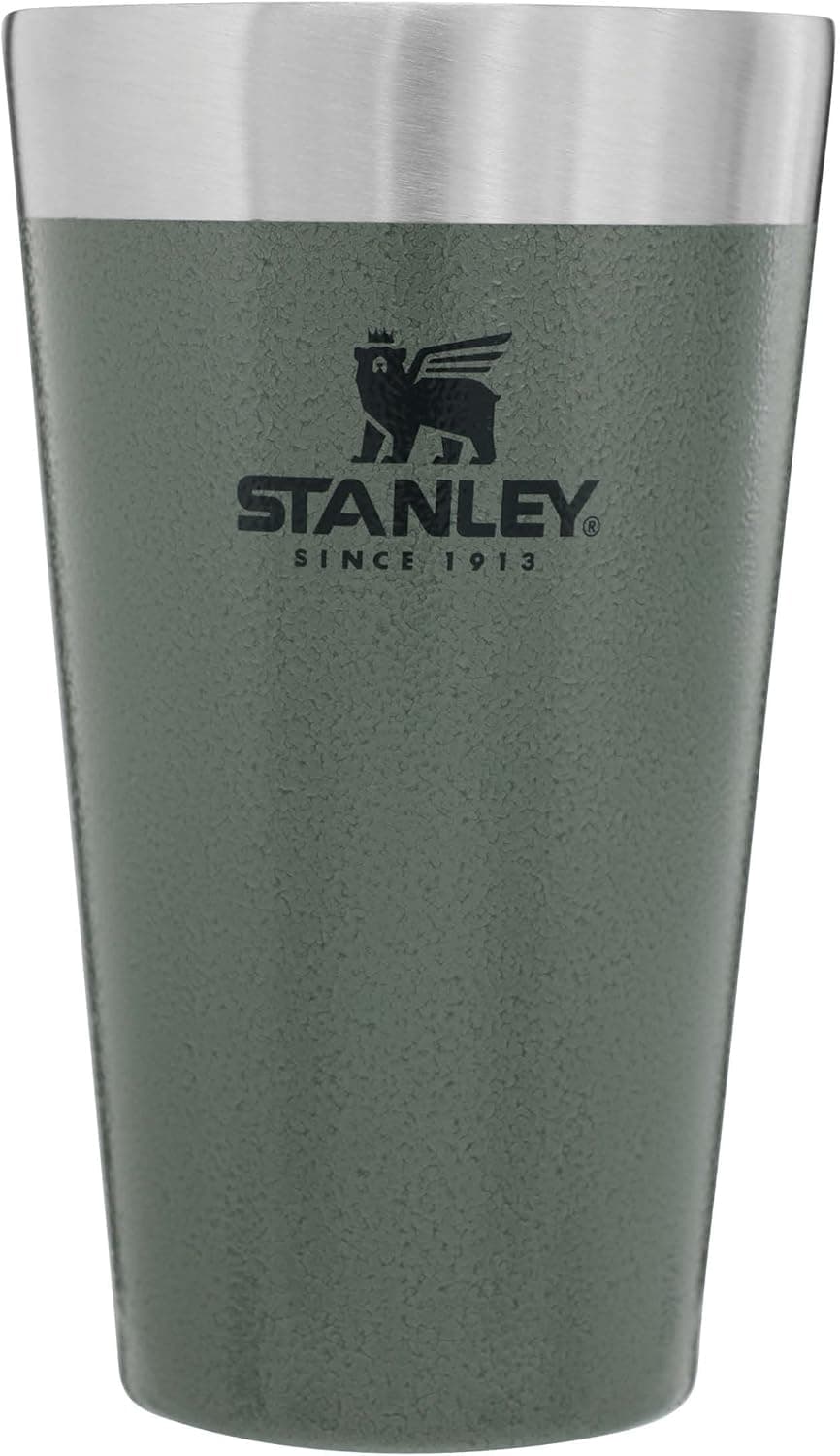 Stanley Adventure Stacking Beer Pint | Caneca térmica em aço inoxidável com isolamento a vácuo 0,47 L