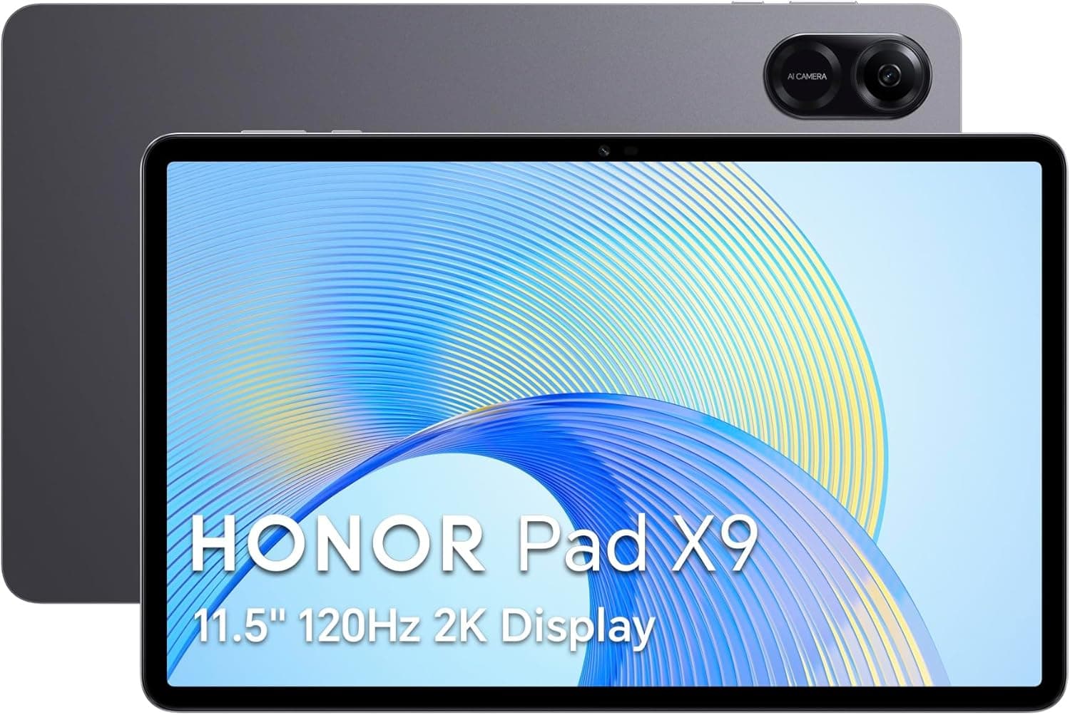HONOR Pad X9 Tablet, 4 GB 128 GB, 11,5 polegadas 120 Hz 2K Fullview Display, Qualcomm 6nm Snapdragon 685, 6 altifalantes, bateria de 7250 mAh, corpo de metal, Android 13, Google Service, Google
