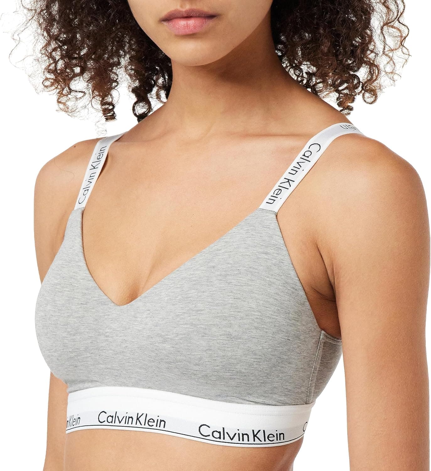 Calvin Klein Sutiã Bralette mulher Lightly Lined elástico