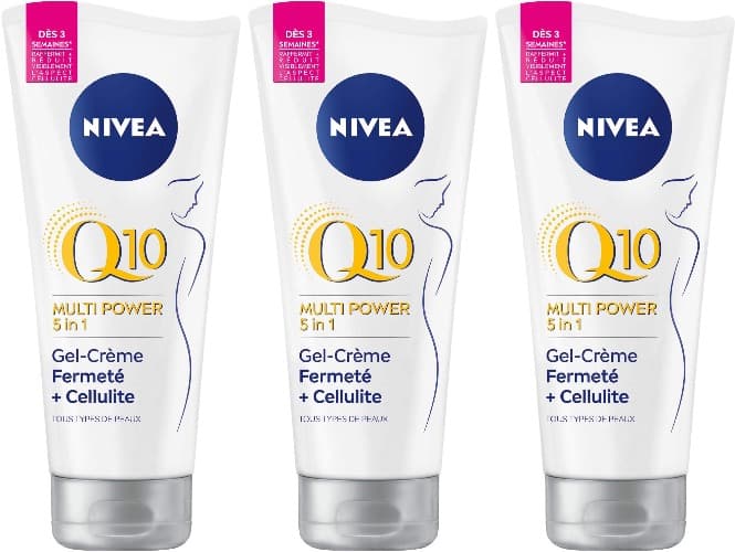 NIVEA Q10 Good-Bye Cellulite | Gel-creme reafirmante antirrugas e anticelulite, 200 ml