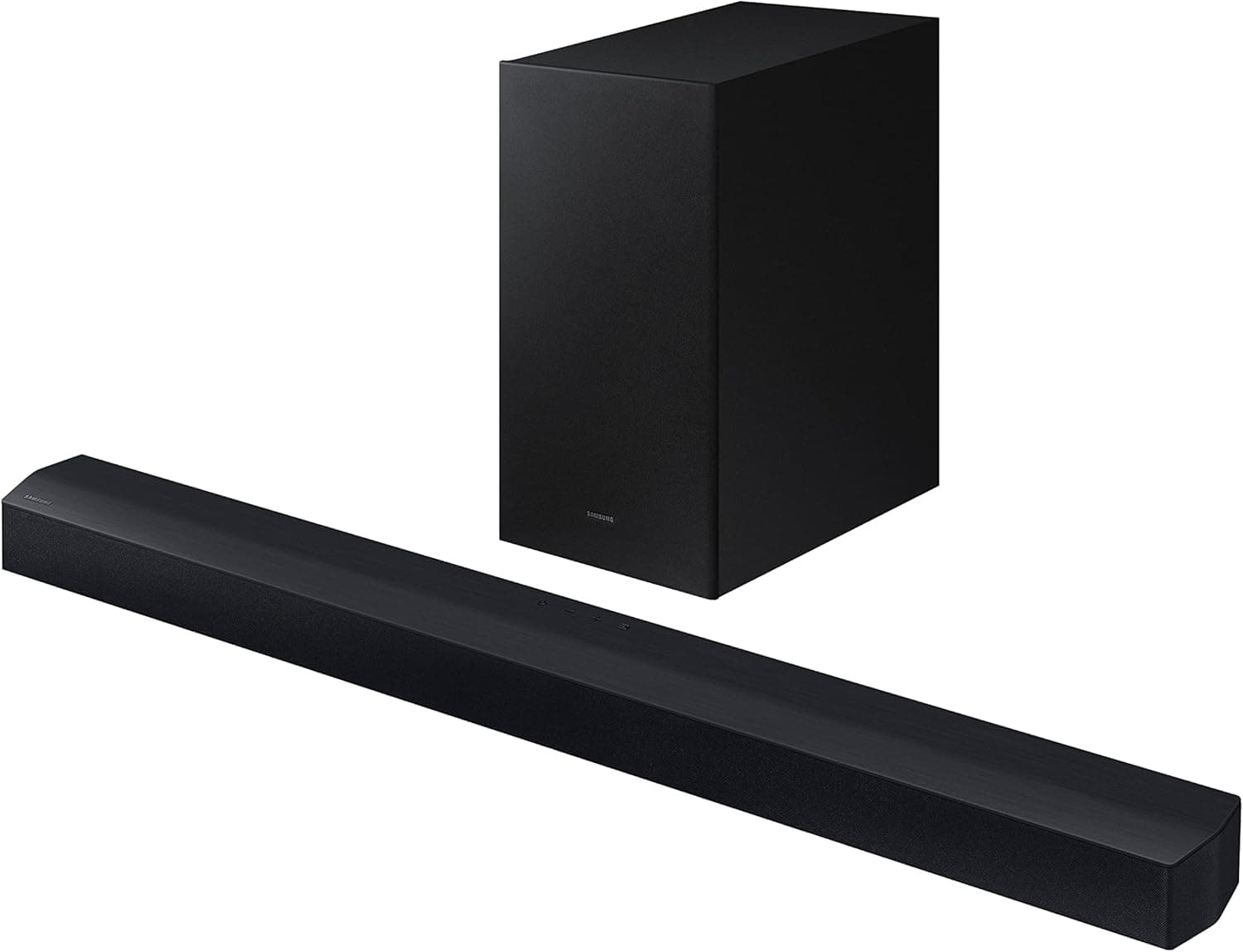 Samsung Barra de som HW-C430/ZF - subwoofer sem fios incluído, Dolby Digital 2.1, modo jogo, Bluetooth 4.2 Power On e One Remote Control