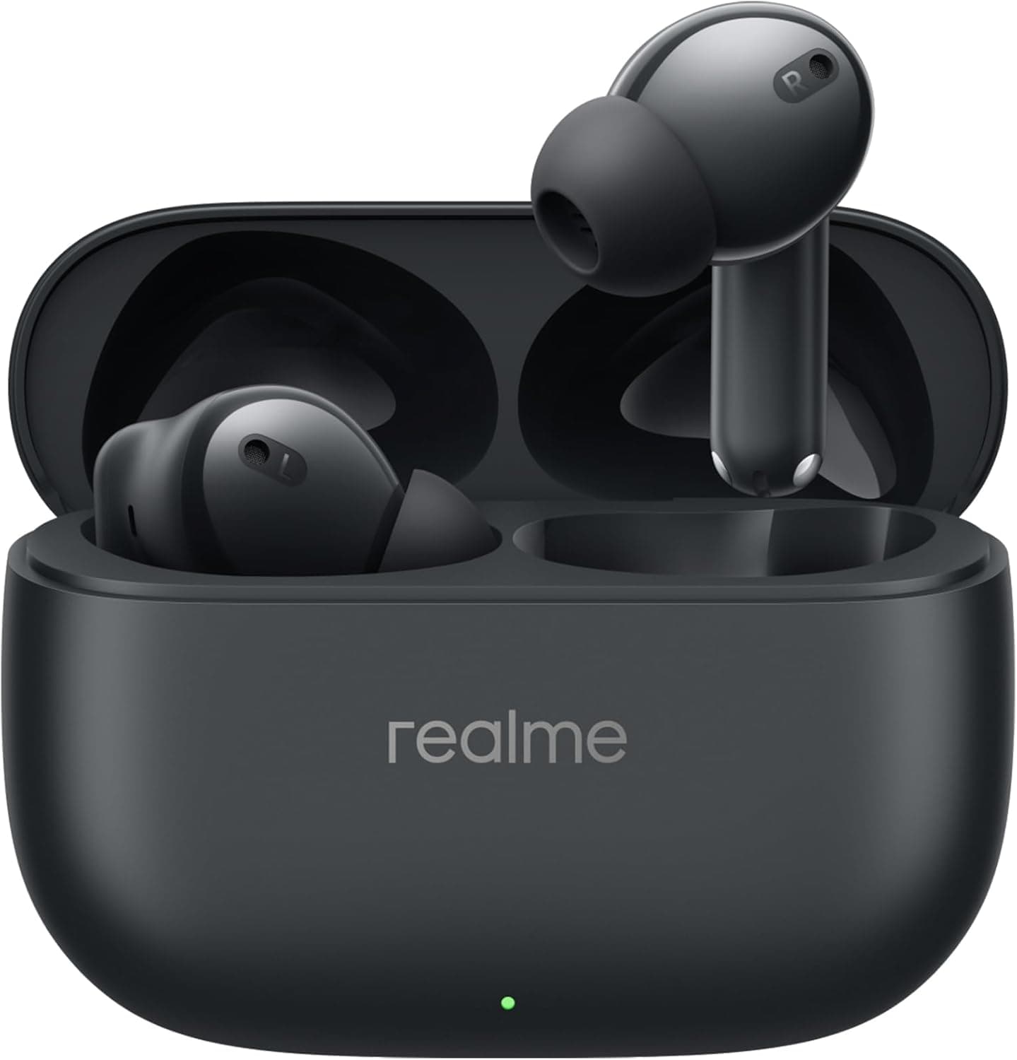 realme T310 Auriculares Bluetooth 5.4, auriculares sem fios, cancelamento de ruído híbrido de 46 dB, controladores de graves dinâmicos de 12,4 mm, 40 horas de reprodução, resistente à água IPX5