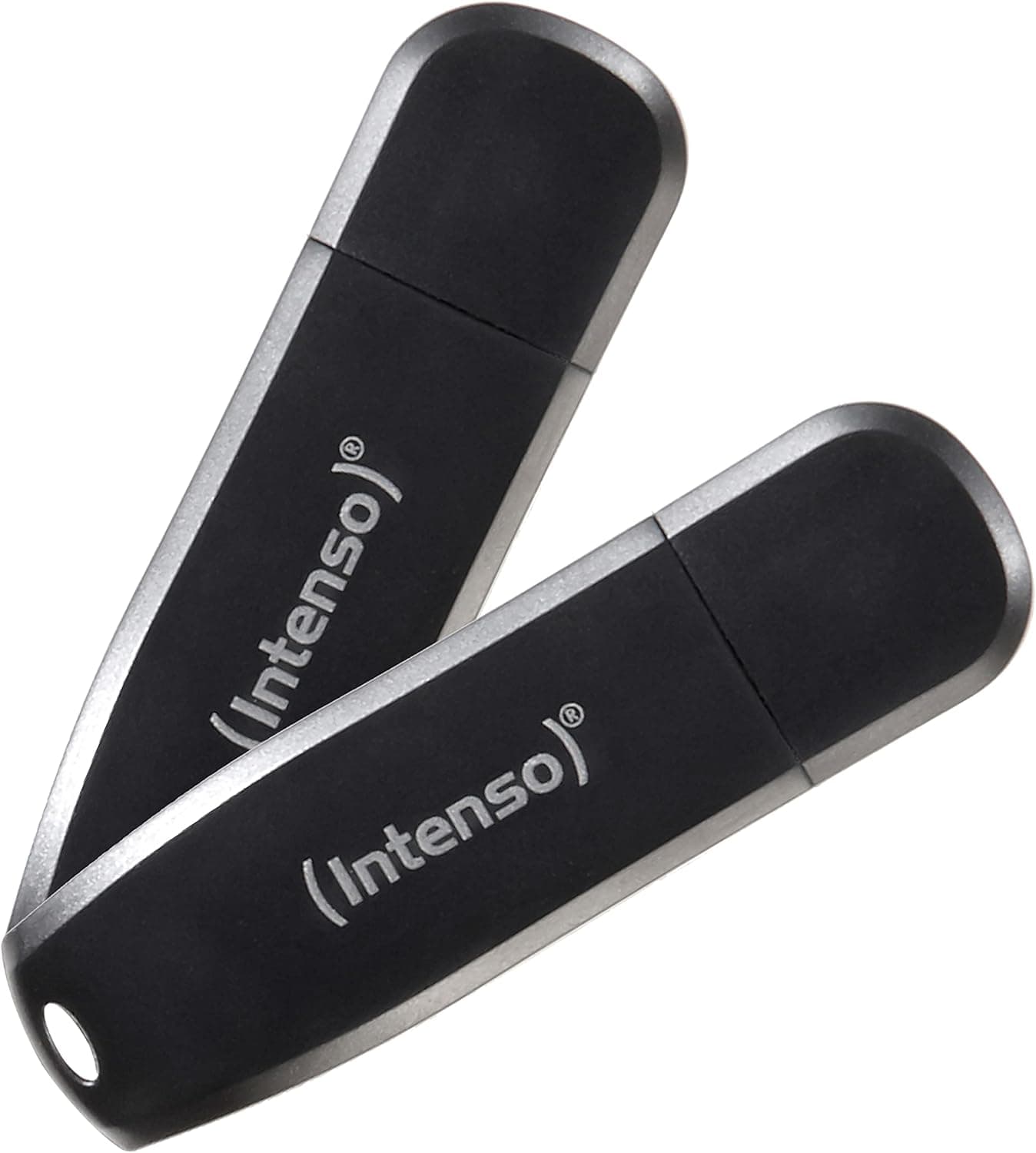 2X Intenso Speed Line 128 GB, memória USB de 128 GB, USB 3.2 Gen 1x1, preto