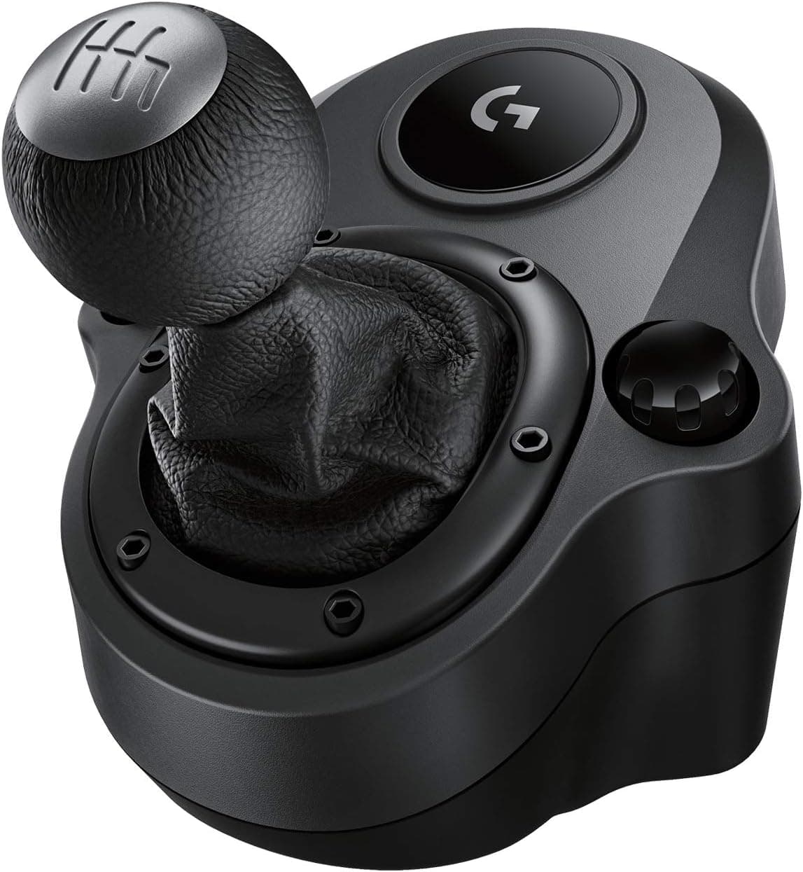 Logitech G Driving Force Gear Lever for G923 G29 G920 6 Speed Push Down Reversing Steel Leather Black