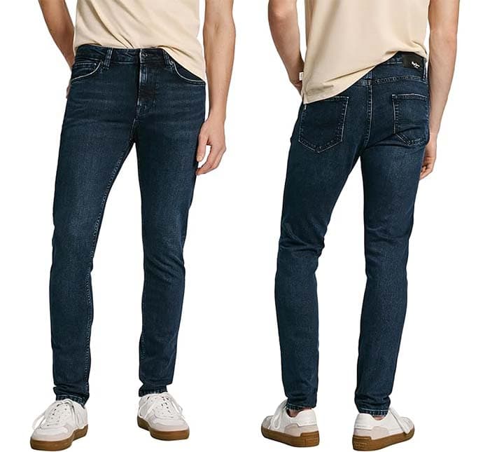Pepe Jeans Fit Skinny e Cintura Regular Finsbury para homem