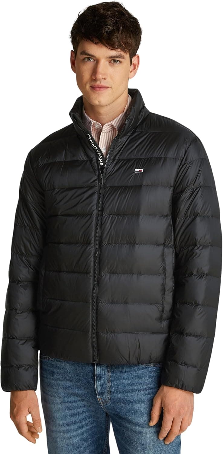 Tommy Jeans Casaco acolchoado homem down impermeável