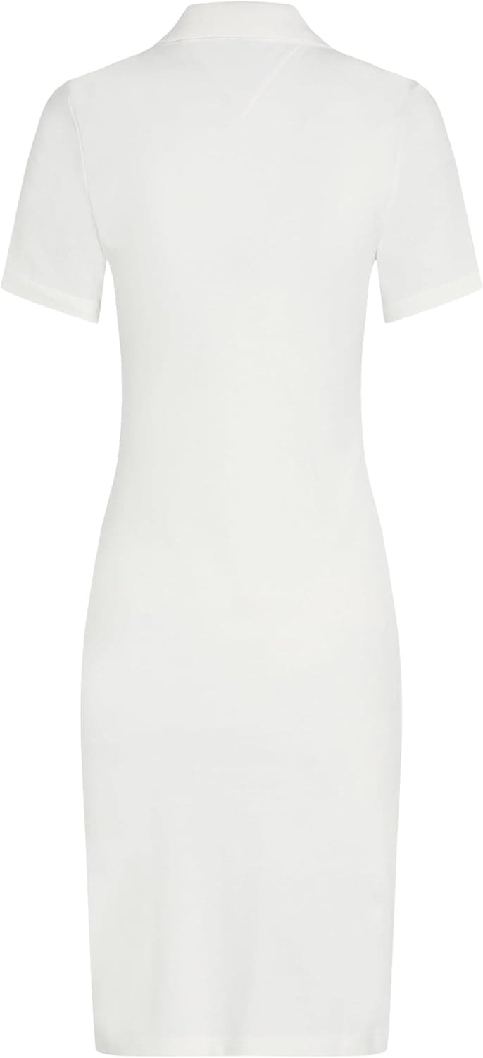 Tommy Hilfiger 1985 Pique | Vestido polo slim fit em algodão para mulher