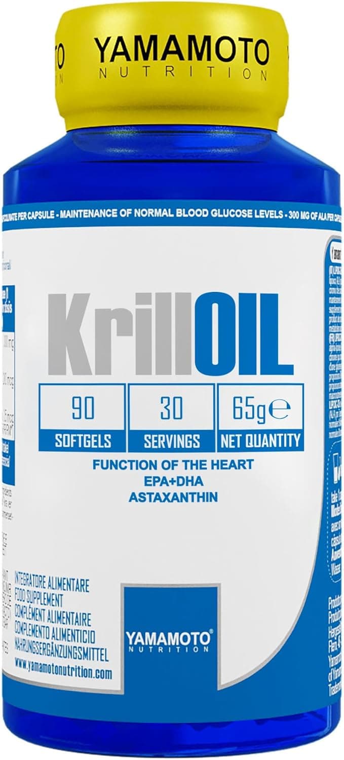 YAMAMOTO NUTRITION Krill OIL 90 cápsulas