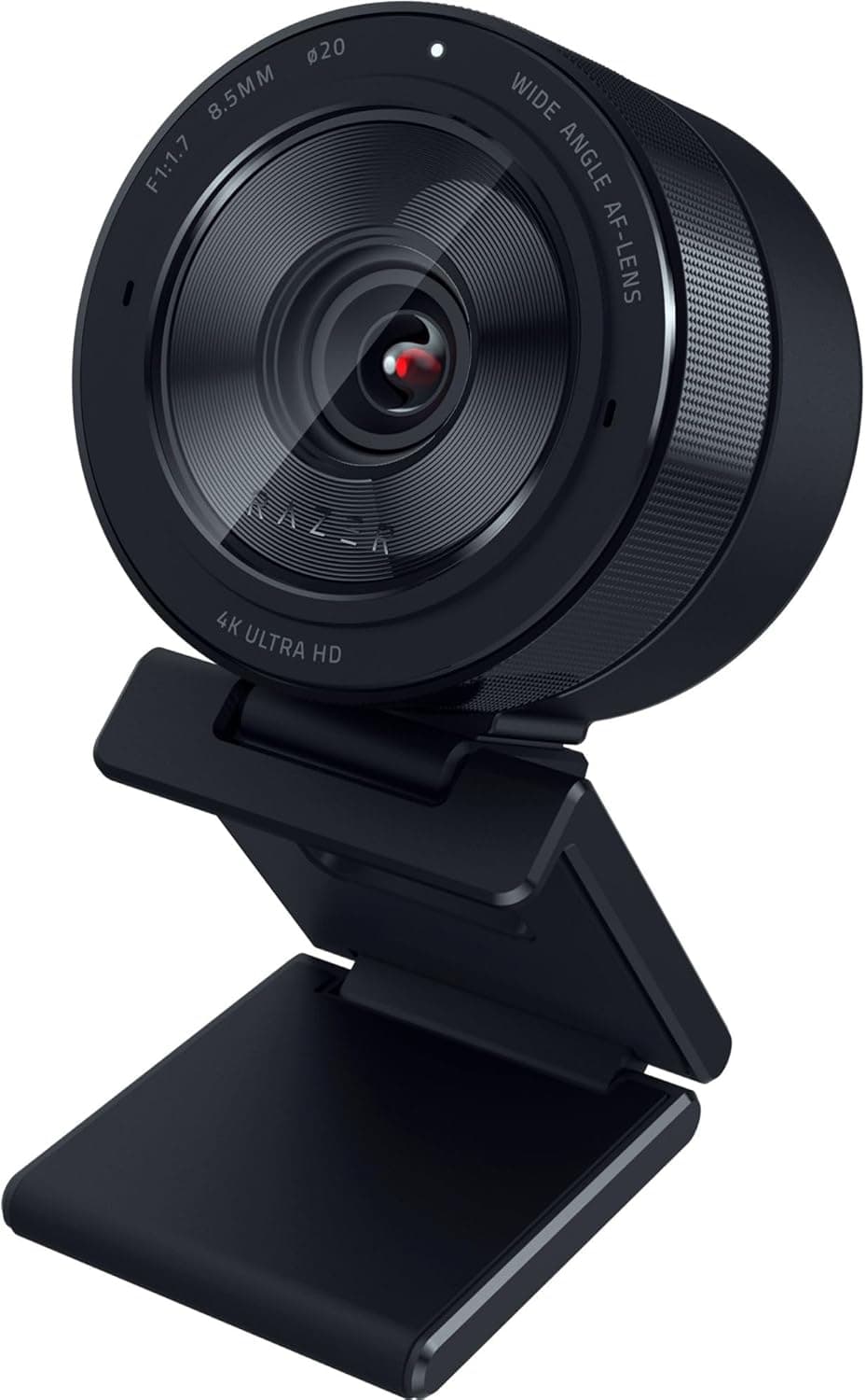 Razer Kiyo Pro Ultra Câmara Web 4K para criação de conteúdos e streaming (Ultra High Dynamic Range-UHDR, UltraHD 4K 30 FPS/1080P 60 FPS, foco automático com IA, sensor de luz de 2,9 μm) preto