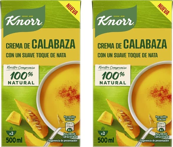 Knorr Creme de abóbora 500 ml x 2