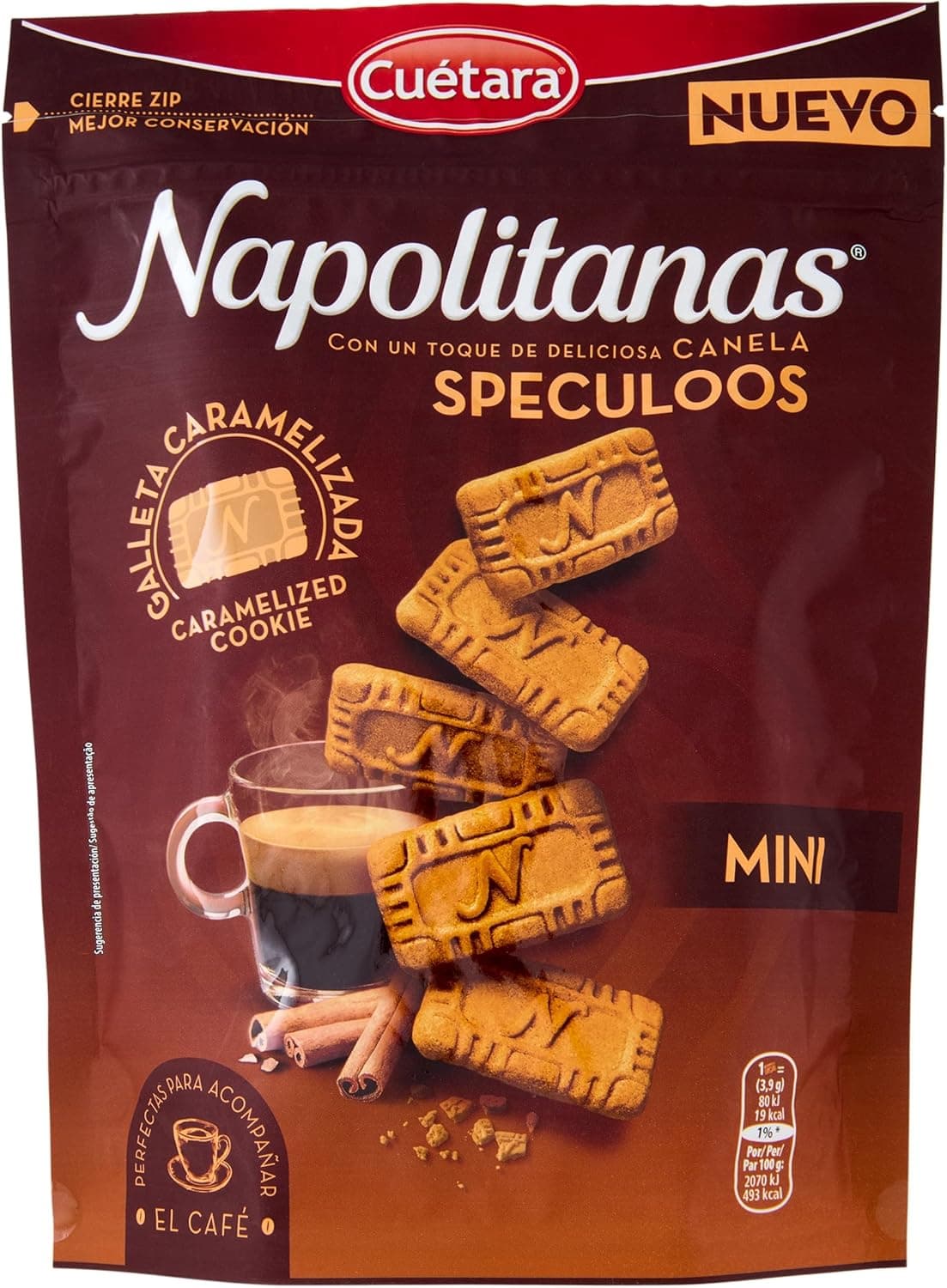 Napolitanas Speculoos 150 g