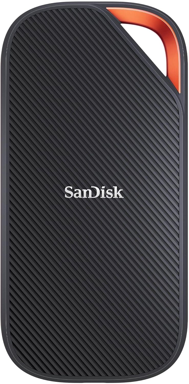 SanDisk Extreme Pro Portable SSD | Disco externo portátil USB4 2TB com velocidade até 3800MB/s
