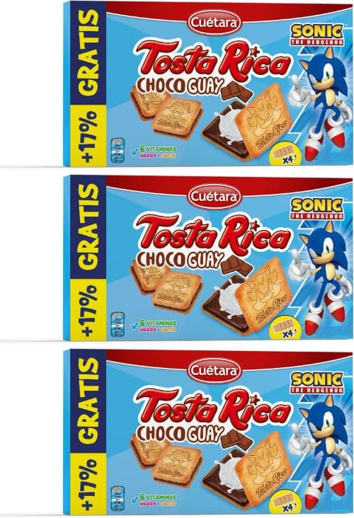 Tosta Rica Chocoguay 168g x 3