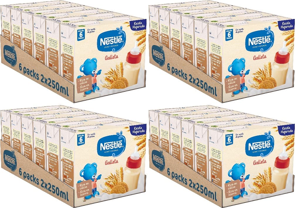 Nestlé Cerelac Bolacha Maria 250g (embalagem de 12) x2