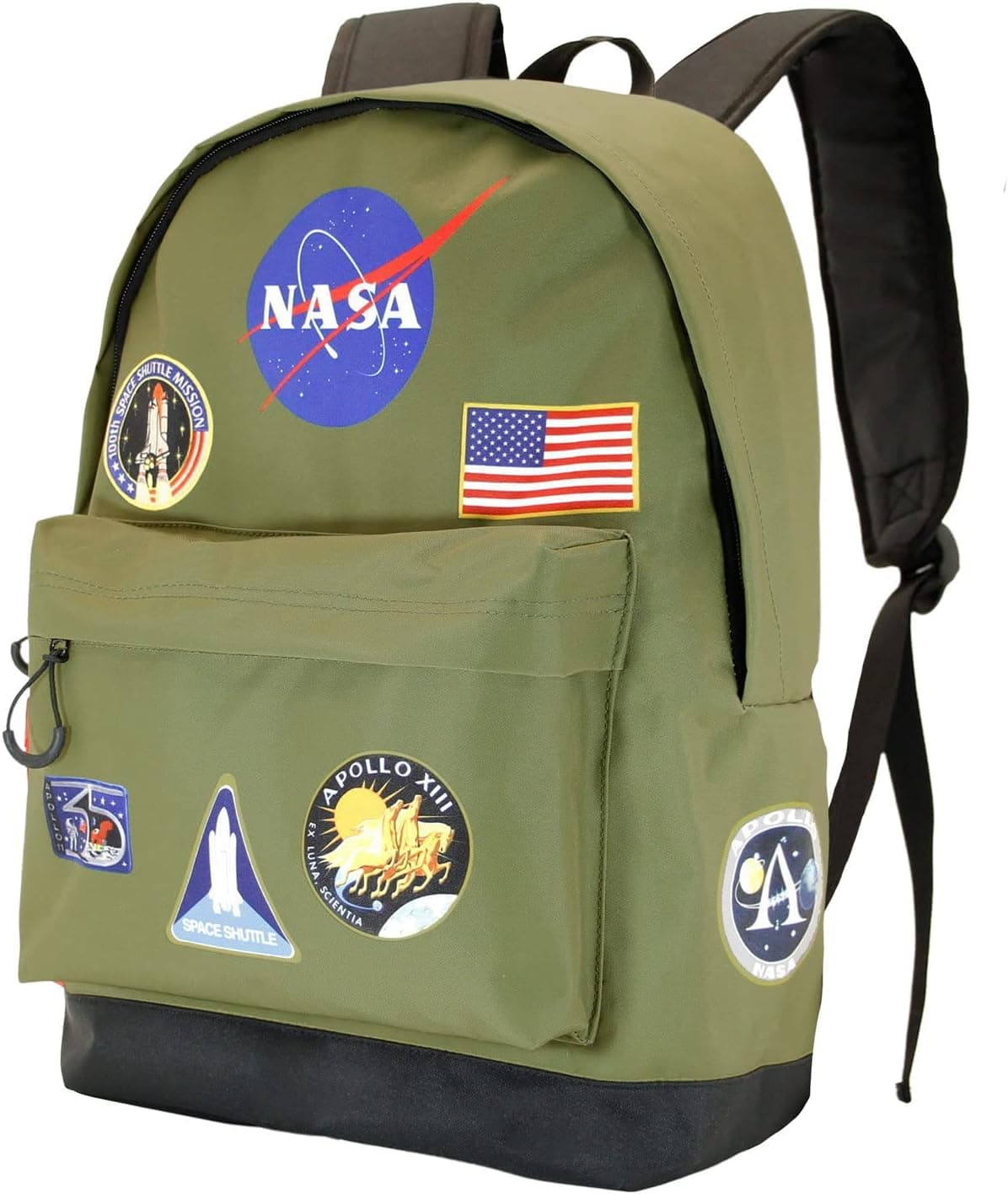 NASA HS FAN | Mochila casual 22 L em cor caqui