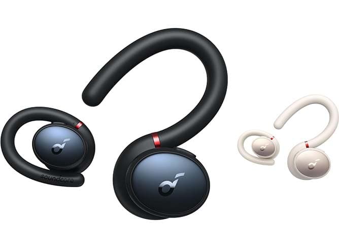 Soundcore Auriculares sem fios desportivos Sport X10 Bluetooth 5.2, graves profundos, IPX7 hidrófugos, resistentes ao suor, 32 h de autonomia, carregamento rápido, capacetes de desporto, ginásio