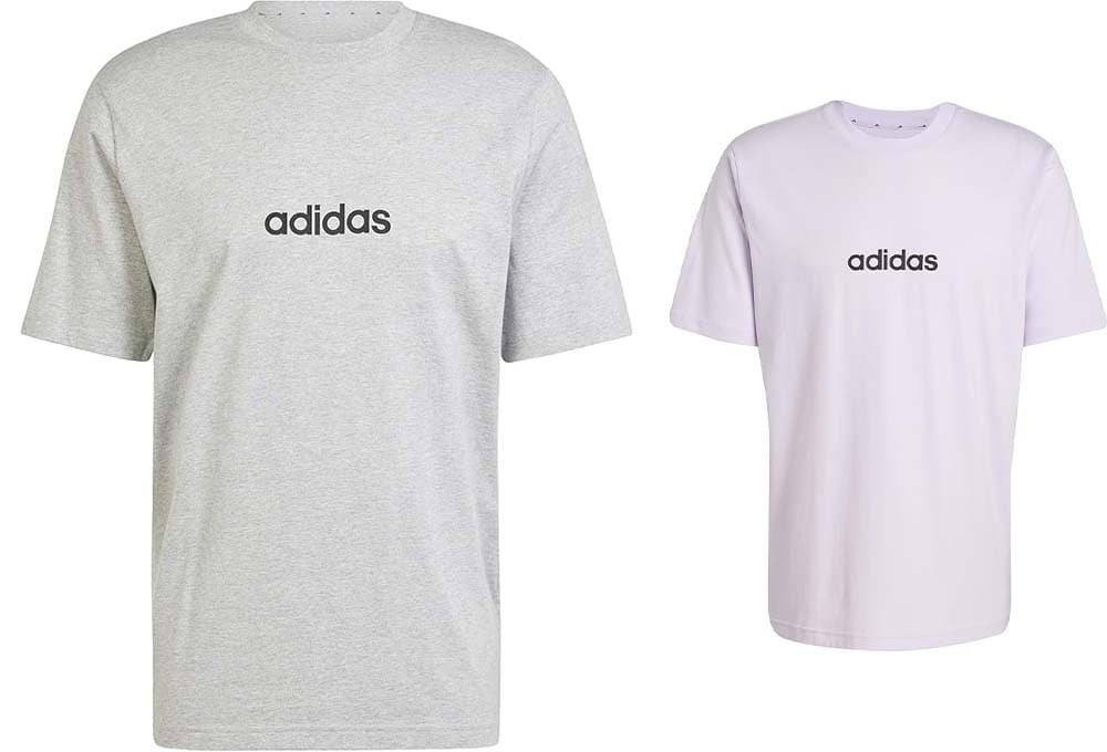 adidas Essentials Linear Single Jersey t-shirt para homem