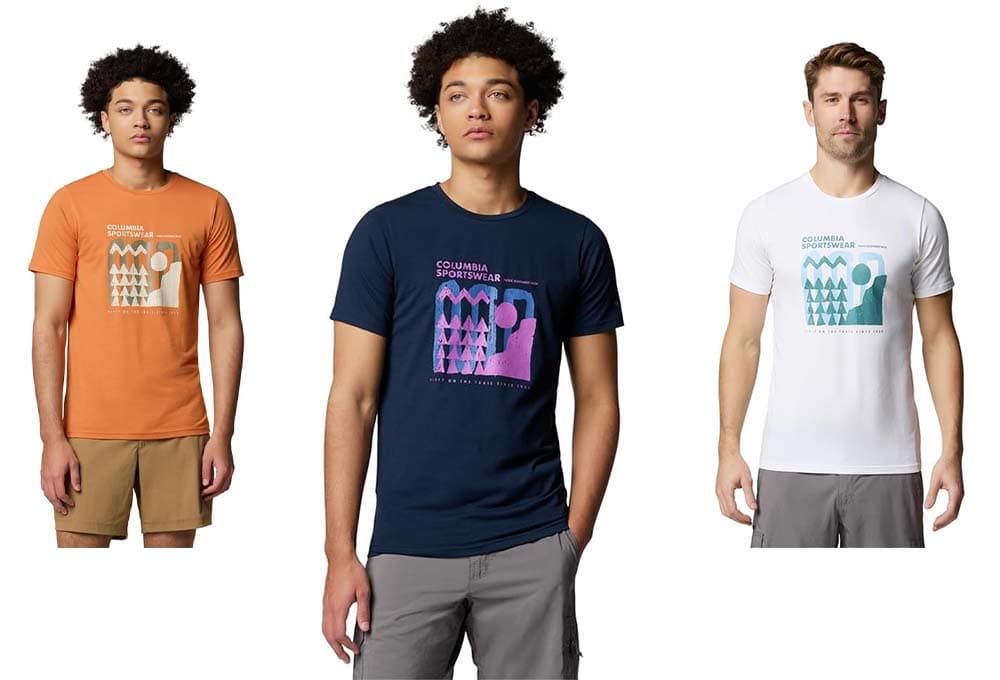 Columbia Sun Trek | T-shirt para homem
