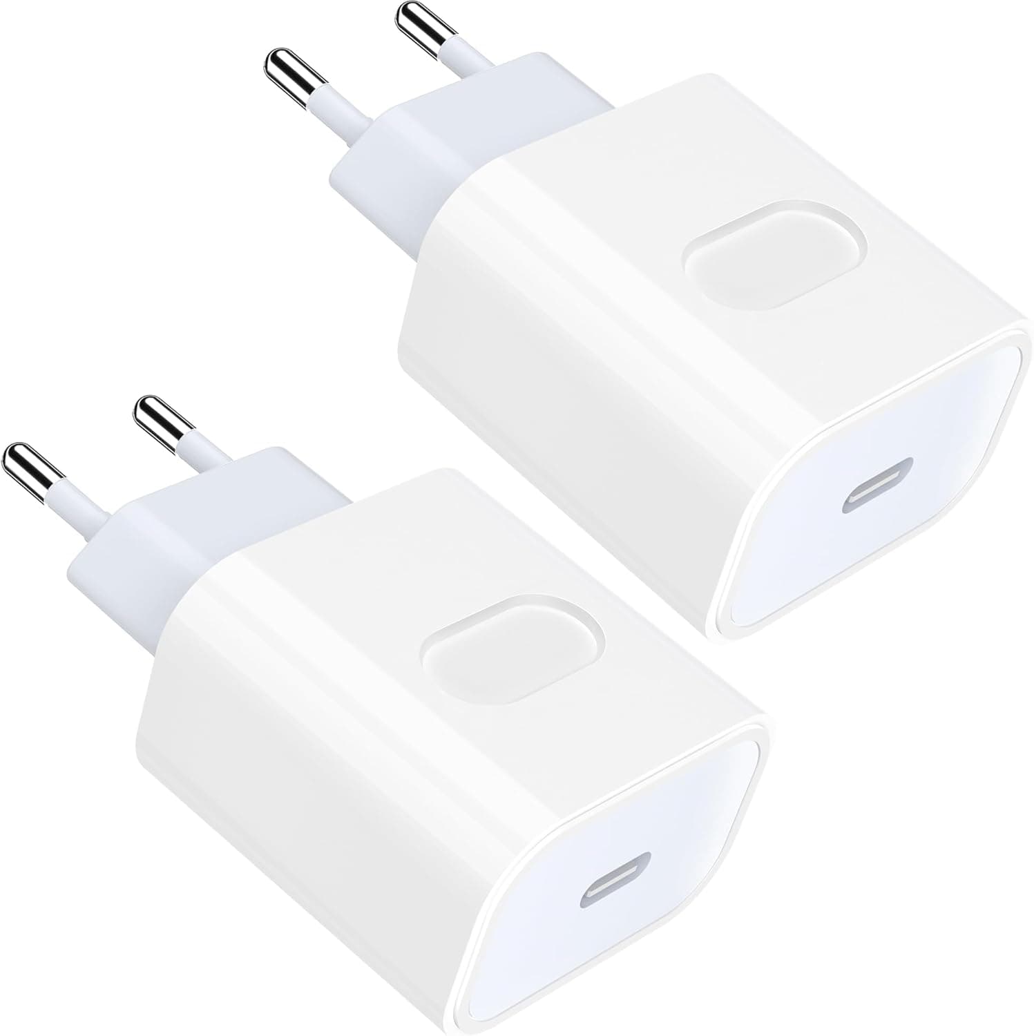Sewowibo Cargador USB‑C 20 W | Adaptador de parede compacto para carregamento rápido de iPhone e Android