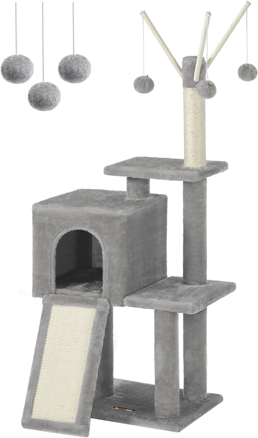 FEANDREA Árvore de gatos, cinzento claro PCT143W01