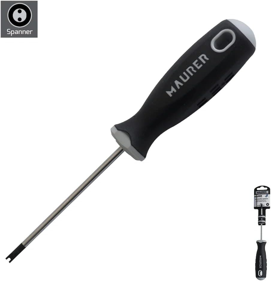 MAURER - Chave de fenda Spanner número 10 x 100 mm