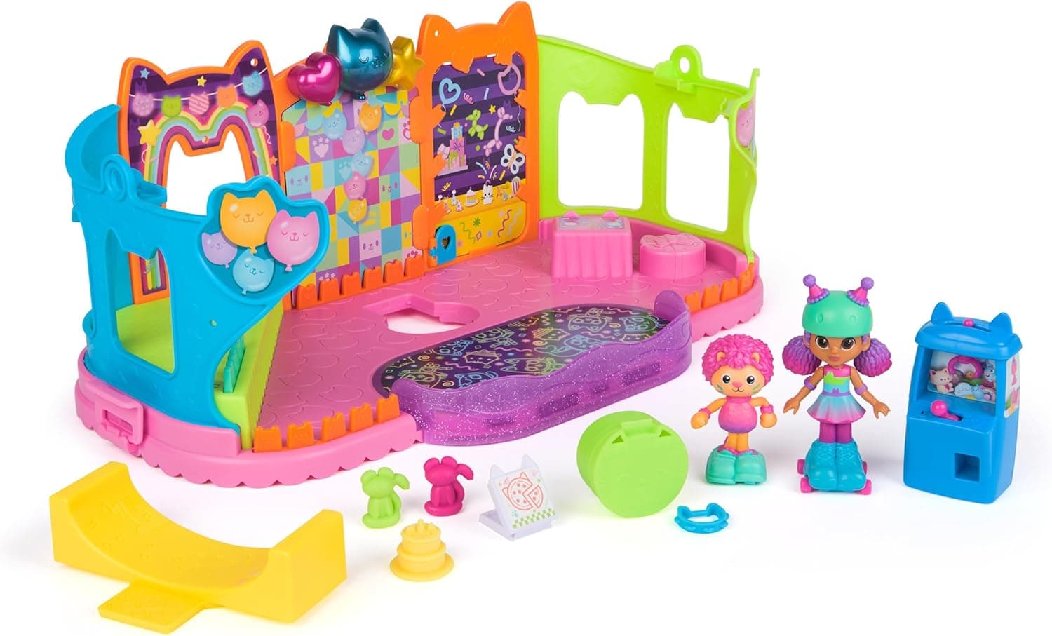 A casa de bonecas de GABBY - Alto de festas de GABBY'S DOLLHOUSE figuras de brincar móveis acessórios a casa de bonecas - 6069755 - Jogos infantis - brinquedos crianças 3 anos + 12