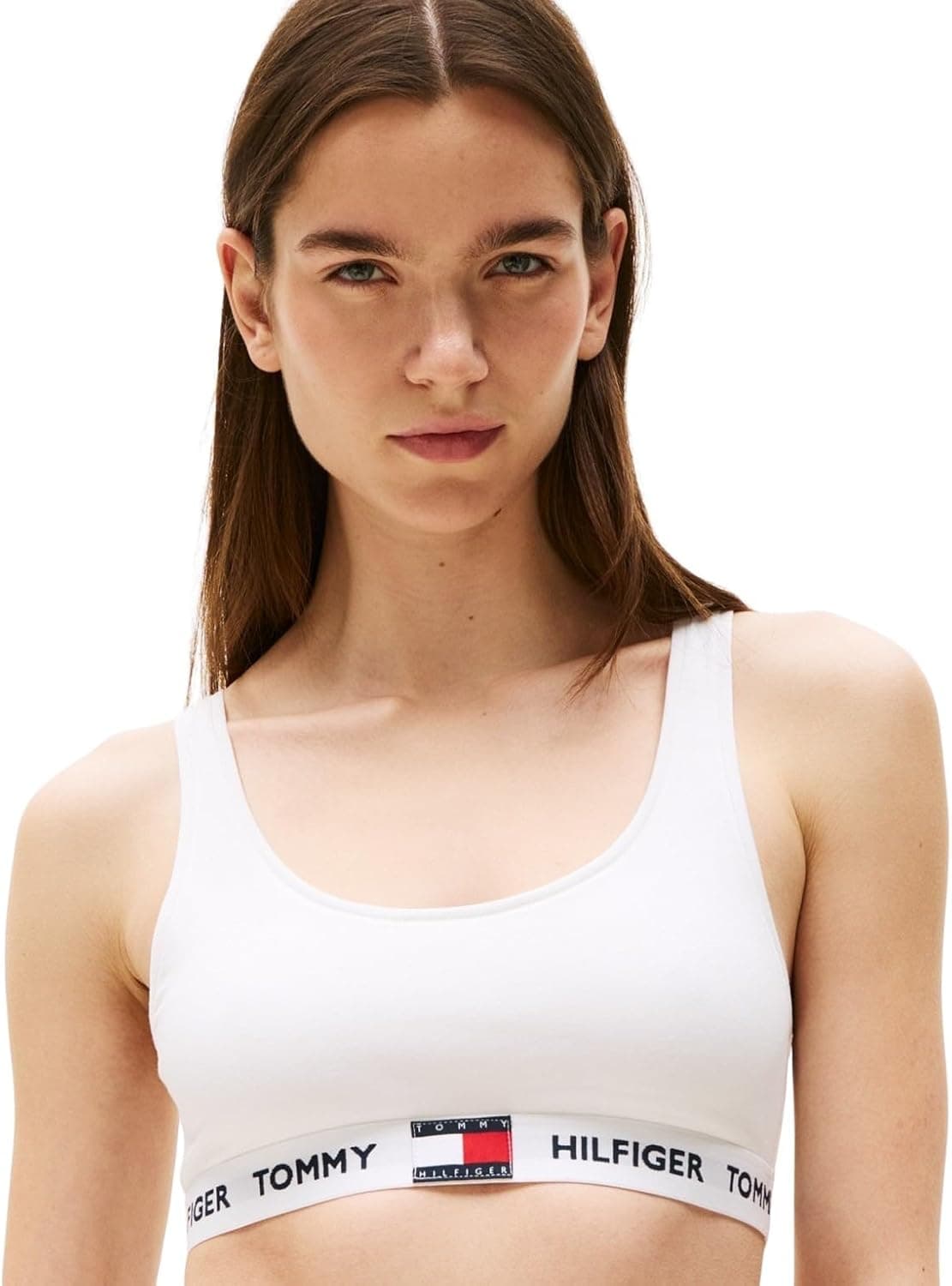 Tommy Hilfiger | Bralette desportivo branco para mulher