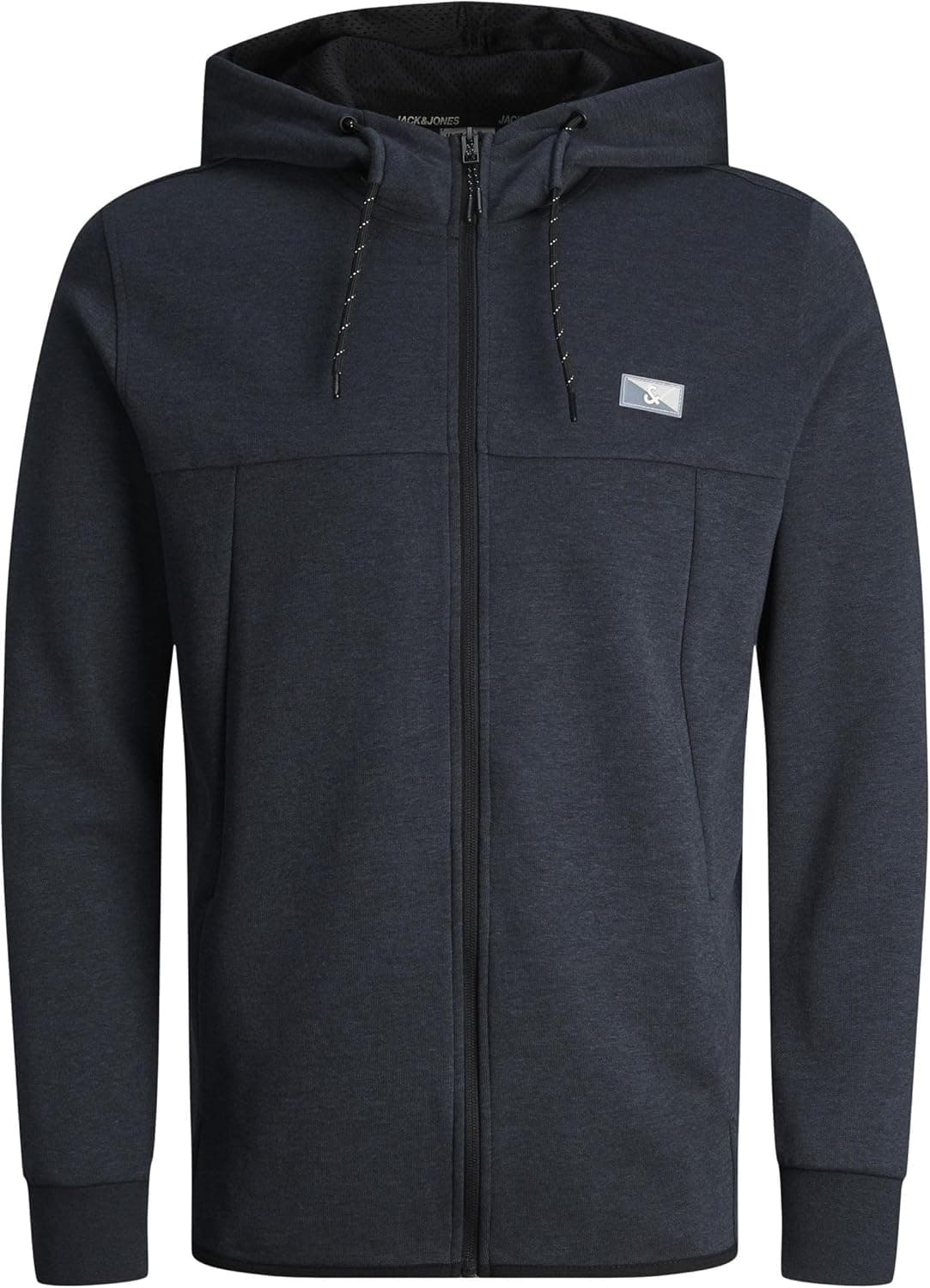 JACK & JONES Zip Hoodie Logo Casaco para homem