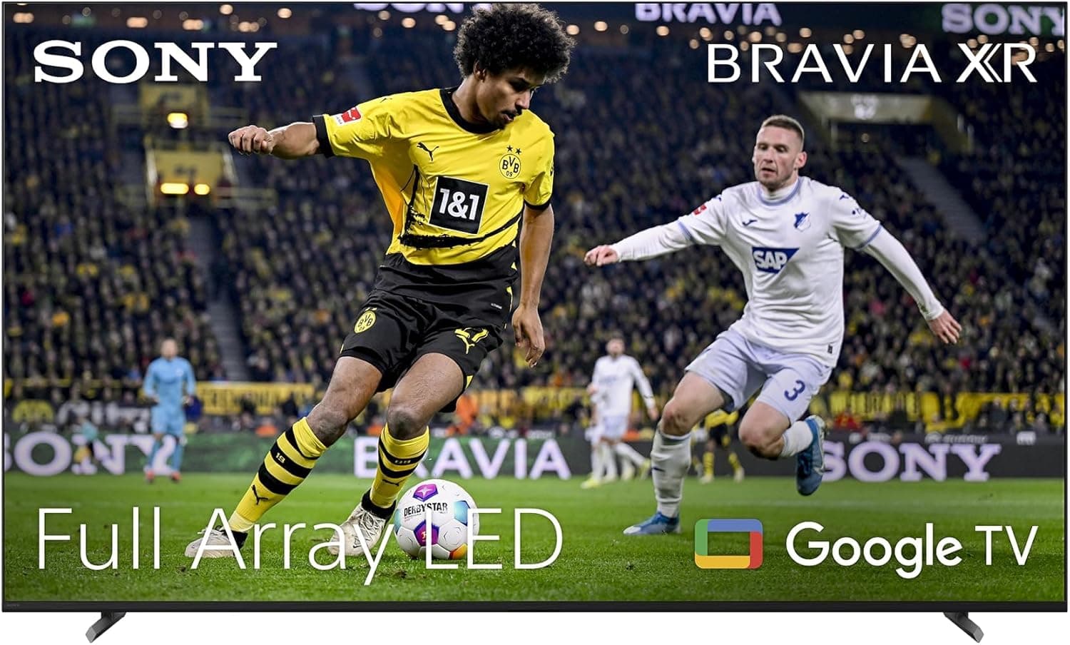 Sony BRAVIA XR-65 x 90 L, 65 polegadas, TV Full Array LED, 4 K HDR, Smart Google TV, funções ecológicas, núcleo ravia, ideal para PlayStation5, moldura de alumínio