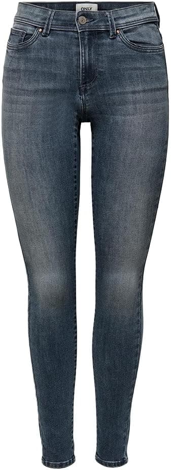 ONLY Calças de ganga Skinny fit ONLWAUW Mid Waist Skinny Fit Calças de ganga para Mulher