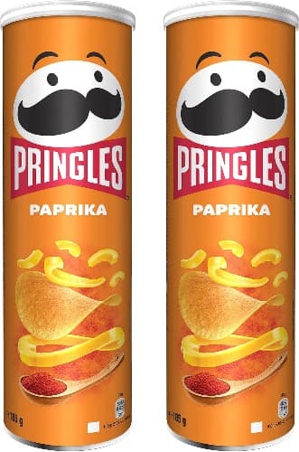 Pringles Paprika 185 g x2