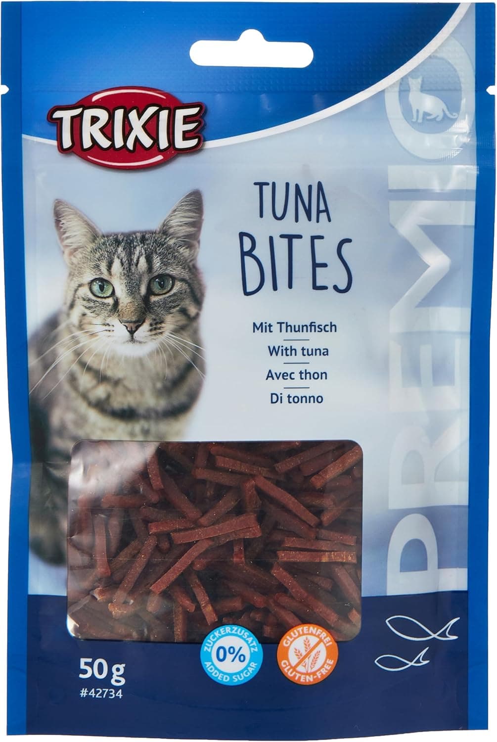 TRIXIE Snack de atum para gato, 50 g
