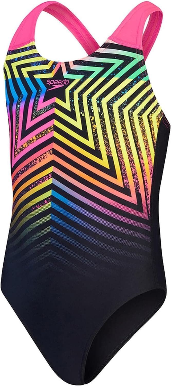 Speedo Digital Placement Splashback Fato de banho para meninas