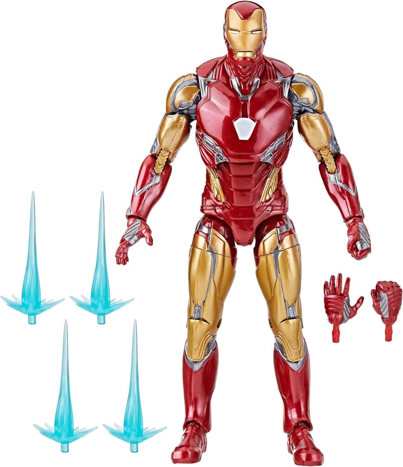 Marvel Legends Series - Iron Man Mark LXXXV - Vingadores: Endgame - Figura de ação de 15 cm
