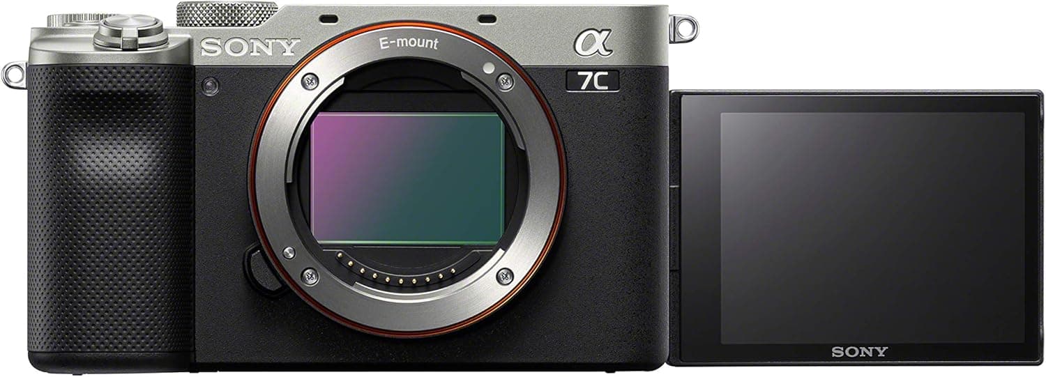 Sony Alpha 7 C | Câmara digital mirrorless full-frame 24,2 MP compacta com estabilização de 5 eixos em prata